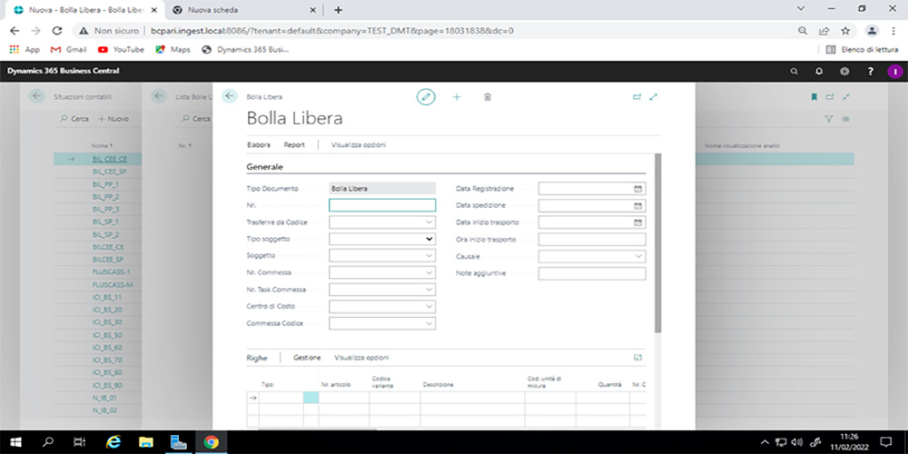 Bolla Libera in Temcpo Zero Cloud